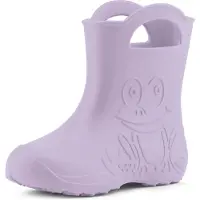 Ladeheid Eva Kinder Jungen Mädchen Gummistiefel Regenschuhe LA-CA-01 ( Helllila, 34/35 EU)