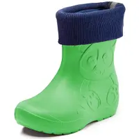 Ladeheid Kinder Federleichte Gummistiefel Thermo mit Fütterung LA-CA-Panda249(Grün, 30/31)