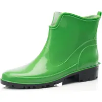 Ladeheid Damen Kurze Gummistiefel LA-930 (Grün, 39)