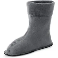 Ladeheid Damen Wärmende Stiefelsocken für Gummistiefel LA-CA-09 LA-CA-12(Dunkelgrau, 36/37)