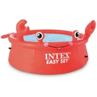 Intex Intex, Pool Set "Happy Crab", Ø 183 x 51 cm