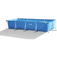 Intex 28274GN Frame Pool Set rechteckig 450 x 220 x 84 cm inkl. Filter