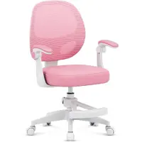 MarkAdler Ergonomischer Kinder-Drehstuhl Junior 3.1 Rosa