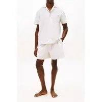 Tommy Hilfiger Ss Woven Short Set Caramel Oxford Größe: M | Kurze Sporthosen Outlet | Herren | Braun