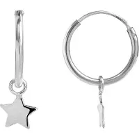 Luxenter Ohrringe, unverzichtbar aus 925er Sterlingsilber mit rhodinierter Oberfläche