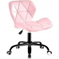 Ekspand | Bürostuhl Sky74-1a - Blau - Ergonomisch - Veloursstuhl - 1 Stück