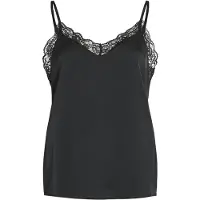 Vila Enna Ravenna Lace Singlet ärmellose Bluse