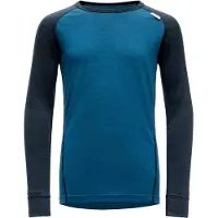 Devold Breeze Merino Thermo-Unterhemd Jr, Ink, 12 Jahre