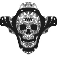 All Mountain Style Front Mudguard Schwarz,Grau