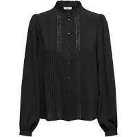 JDY Rüschenbluse "JDYELLIS L/S LACE SHIRT WVN NOOS"