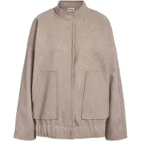 Noisy May Halston Bomberjacke Beige M Frau Beige M