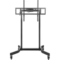 Techly ICA-TR68M, 139,7 cm (55"), 2,54 m (100"), 200 x 200 mm, 800 x 600 mm, Aluminium, Kunststoff, Stahl, Schwarz