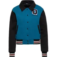 Queen Kerosin Damen Collegejacke Rockabilly Kitten