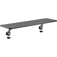 Logilink - Bildschirmständer - 1.000 mm lang, für 13 - 32" Monitore - Tisch montierbar - Schwarz