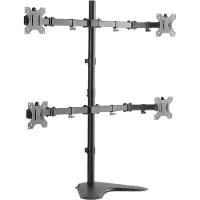 Logilink BP0046, Durchgeschraubt, 8 kg, 33 cm (13 Zoll), 81,3 cm (32 Zoll), 100 x 100 mm, Edelstahl