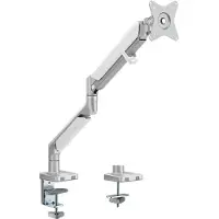 Logilink BP0086, 9 kg, 43,2 cm (17 Zoll), 81,3 cm (32 Zoll), 100 x 100 mm, Höhenverstellung, Silber