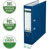 Leitz 180°, A4, Halteöse, Lagerung, Polypropylen (PP), Blau, 600 Blätter