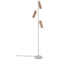 TRIO Design-Stehleuchte Soka mokkabraun