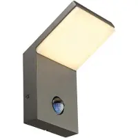 SLV ORDI LED Wandleuchte 232915 anthrazit 3000K m.Sensor