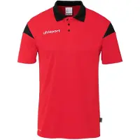 Uhlsport Squad 27 Poloshirt Herren - Rot / Schwarz