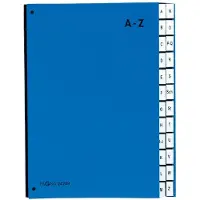 Pagna Pultordner Color A - Z, auch für Überformate, Polypropylen, blau