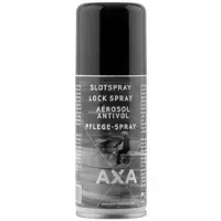 Axa Lockspray Schlossspray 100 ml zur Schmierung und zum Schutz vor Schmutz und Feuchtigkeit