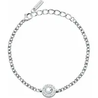 Trussardi - Stylish T-Logo Crystal Gold Plated Bracelet TJAXC116