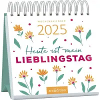Sonstige Verlage Mini-Wochenkalender Heute ist mein Lieblingstag 2025
