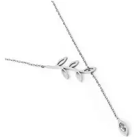 Vuch Elegant steel necklace Silver Fallness (L)