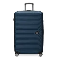 Hauptstadtkoffer Mitte - Großer Koffer mit 4 Doppel-Rollen XL Reisekoffer mit Erweiterung, stabiler Trolley Hartschalenkoffer TSA, 130 L,Dunkelblau