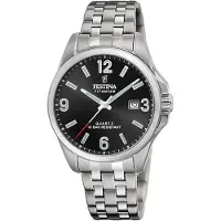 Festina Herrenuhr Titanium Armbanduhr Titan silber UF20696/3