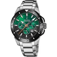 Festina Herren Uhr Sport Edelstahl Armbanduhr silber UF20641/B