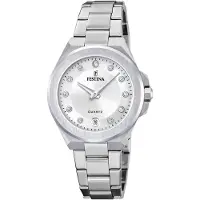 Festina Armbanduhr Mademoiselle Silver