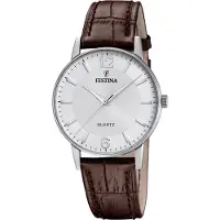Festina Armbanduhr Correa Clasico White - Brown