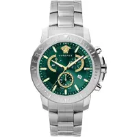 Versace SP Herren Uhr Armbanduhr Chronograph New Chrono VE2E00821 Edelstahl
