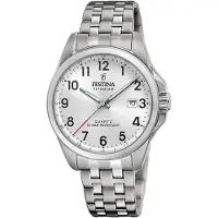 Festina Herrenuhr Titanium Armbanduhr Titan silber UF20696/1