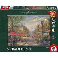 Schmidt Spiele Thomas Kinkade Studios: Café in München, 1000 Stück(e), Stadt, 12 Jahr(e)