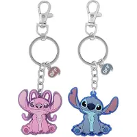 Disney Angel & Stitch Set mit 2 Schlü sselanhä ngern