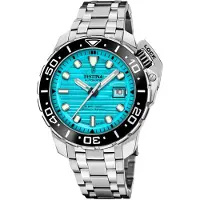 Festina Armbanduhr Automatic Diver Swiss Made Blue