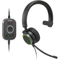 Snom A330M Kopfhörer Kabelgebunden Kopfband USB Typ-A Schwarz
