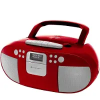 Soundmaster SCD7800RO, Analog & Digital, DAB+, FM, Spieler, CD, CD-R, CD-RW, 3 W, LCD