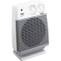 Fakir HL 600 Heizlüfter 2000 Watt, 2 Leistungsstufen, Lüfterfunktion, Thermostat, Kippschutz, extra leise