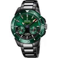 Festina F20646/1 HYBRID Connected Herrenuhr Edelstahl Datum schwarz