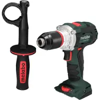 Metabo BS 18 LTX BL I, Handbohrmaschine, Ohne Schlüssel, Bürstenlos, Schwarz, Grün, Rot, 1,3 cm, 2000 RPM