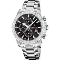 Festina Herrenuhr 20704/3 aus Edelstahl, sportlich zum Schwimmen.