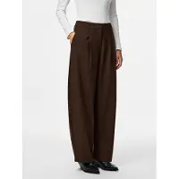 Pieces Anzughose "PCBOSELLA MW BARREL PANTS NOOS BC" Materialmix, barrel fit