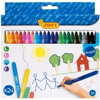 Jovi Fasermaler Maxi Packung mit 24 Stück sortiert | Gr.: onesize