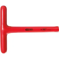 Ks Tools T-Griff-Steckschlüssel mit Schutzisolierung, 17x200mm ( 117.1777 )