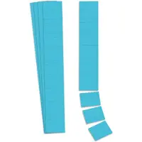 Ultradex Steckkarten für Stecktafeln Planrecord, beschreibbar, B 70 x H 32 mm, Karton, blau, 90 Stück