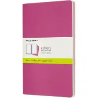Moleskine Cahier Large Notebook Pink Plain
